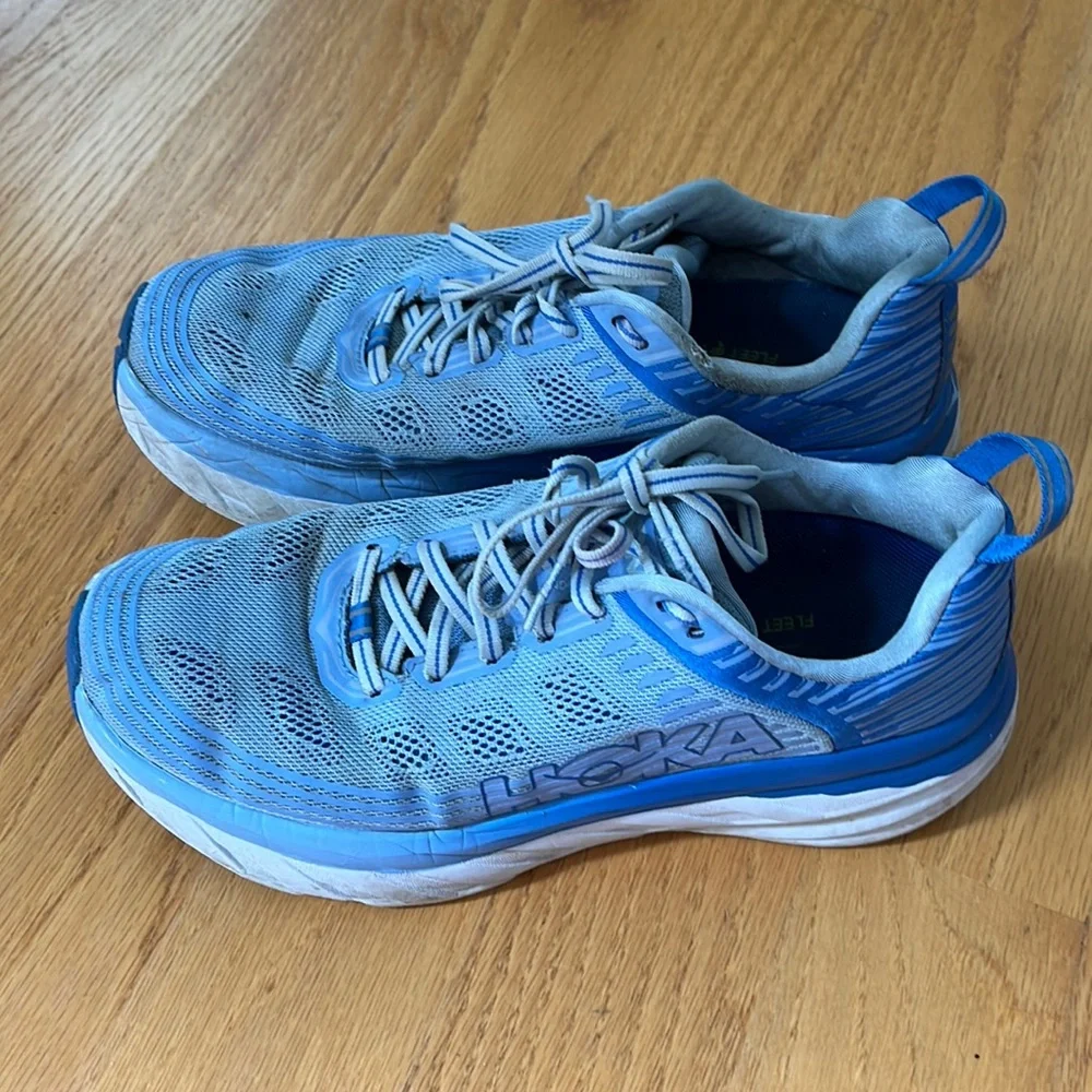 Hoka bondi 6 1019270 SPCB women’s size 8 1/2 running shoe